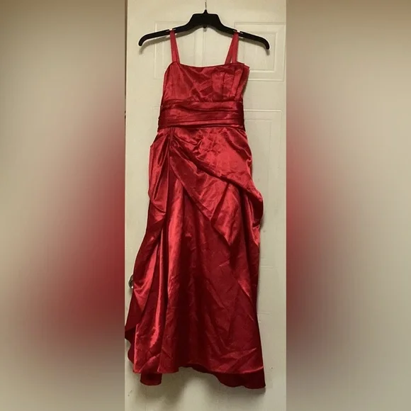 Red Formal Maxi Dress - Picture 1 of 7
